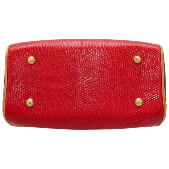 Louis Vuitton Cherry bag Monogram Cerises Lizard Sac Fermoir MM Murakami Exotic - Picture 5 of 16